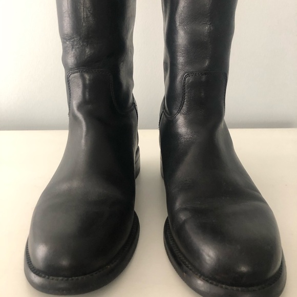 Cole Haan black and brown leather women’s boot - Picture 4 of 6